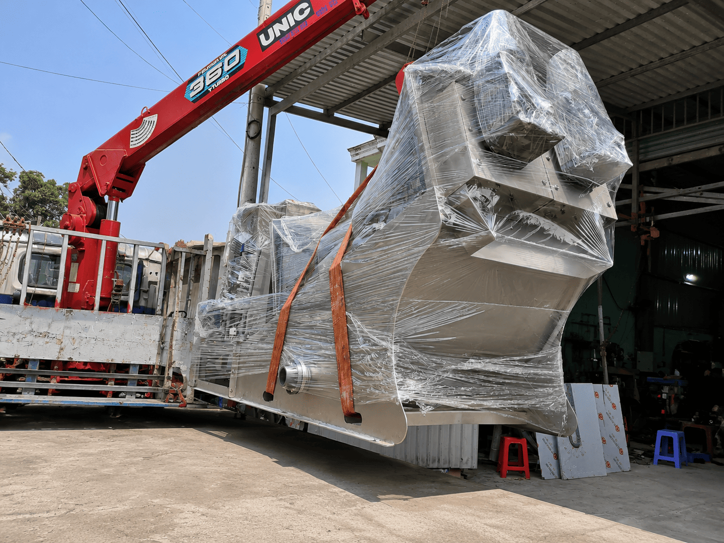 Máy ép bùn trục vít MEB-272-SS